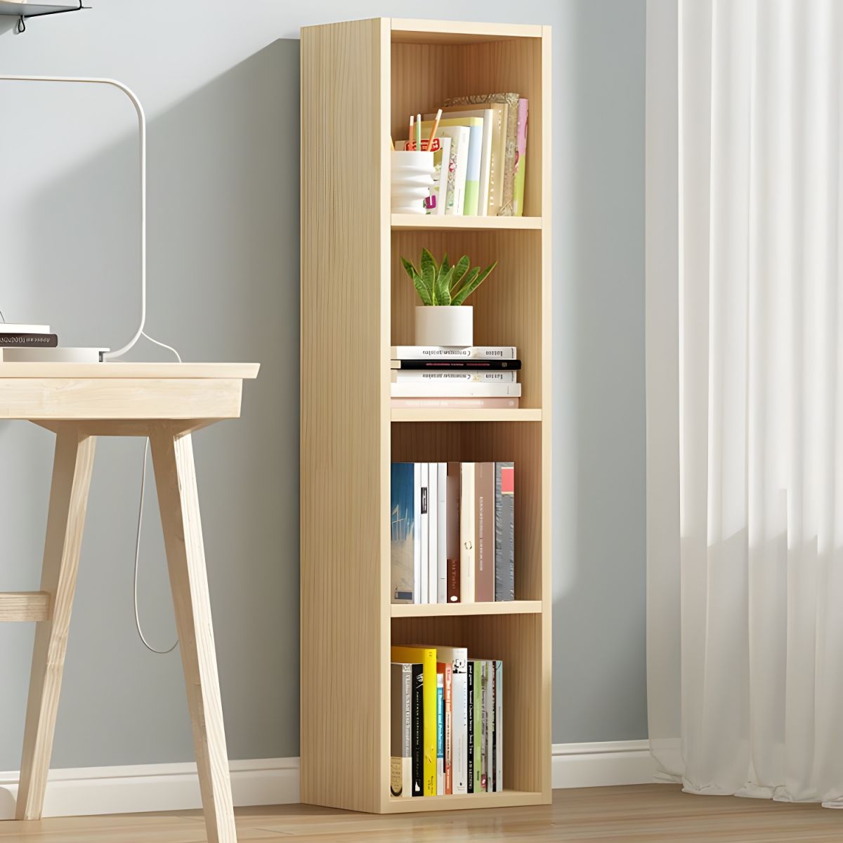 Mini Bookshelf (4 Tier) view 1